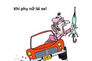 Vừa lấy bằng lái xe, vợ “đứng hình” trước lời dặn của chồng