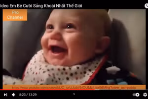 Video chứng minh "một nụ cười bằng 10 thang thuốc bổ"