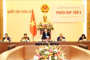 Chủ tịch Quốc hội chủ trì Phiên họp thứ 4 Hội đồng bầu cử quốc gia