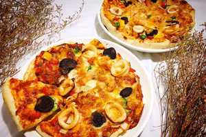 Ở nhà giãn cách, tự món Pizza ngon chuẩn nhà hàng đổi vị cho gia đình