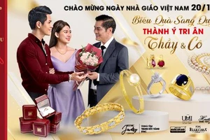 Ngày 20/11 “Biếu quà sang quý - Thành ý tri ân thầy và cô” 