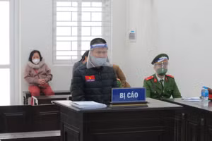 Bị cáo Thái, cựu Giám đốc VIB chi nhánh Nguyễn Huệ tại tòa.