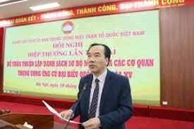 Phó Chủ tịch Ủy ban Trung ương MTTQ Việt Nam Ngô Sách Thực