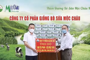 Mộc Châu Milk trao tặng hơn 50.000 sản phẩm tới người dân, lực lượng tuyến đầu chống dịch Covid-19