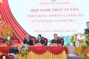 Hội nghị triển khai nhiệm vụ năm 2020 ngành Thanh tra (Ảnh: Báo Thanh tra)
