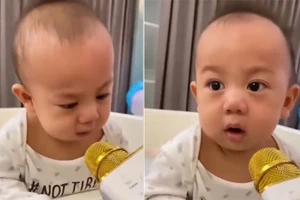 Clip: Mẹ thông minh dỗ con nín khóc trong vòng một nốt nhạc