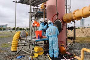 Công ty Vận chuyển Khí Đông Nam bộ hoàn thành vượt tiến độ BDSC 2021