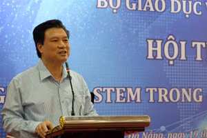 Thứ trưởng Nguyễn Hữu Độ phát biểu tại hội thảo