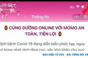 Cảnh giác chiêu trò mạo danh các chùa kêu gọi cúng dường online