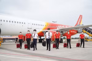 Vietjet mở lại 15 đường bay đón khách trên những chuyến bay xanh an toàn