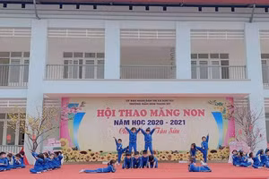 Hội thao măng non năm học 2020-2021
