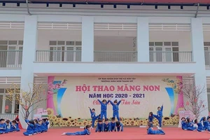 Hội thao măng non năm học 2020-2021