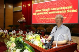 Các cơ quan nội chính là "thanh bảo kiếm" sắc bén, "lá chắn" vững chắc bảo vệ Tổ quốc