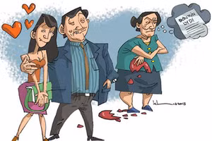 Truyện cười: Vợ ngài vấp ngã 3 lần một tuần đấy!