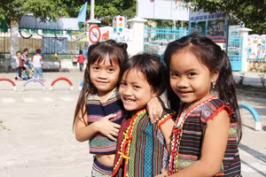 Ngôn ngữ là một trong những rào cản của giáo dục mầm non ở những khu vực miền núi, nhiều trẻ DTTS