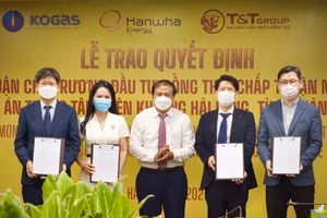 Quảng Trị trao quyết định chủ trương đầu tư LNG Hải Lăng trị giá 2,3 tỷ USD