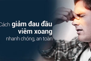 Giảm đau đầu viêm xoang không hề khó.