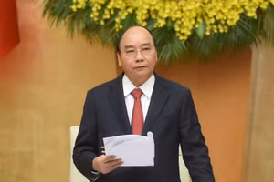 Thủ tướng Nguyễn Xuân Phúc xúc động cảm ơn các thành viên Chính phủ