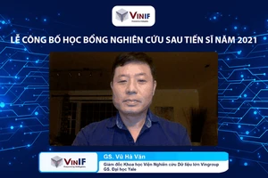 Vingroup tài trợ 11 tỷ đồng học bổng cho Postdoc ngành Khoa học – Công nghệ 