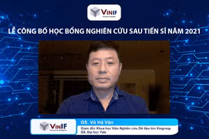 Vingroup tài trợ 11 tỷ đồng học bổng cho Postdoc ngành Khoa học – Công nghệ 