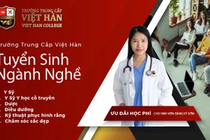  Trường Trung cấp Việt Hàn được tuyển sinh 6 ngành khối sức khỏe