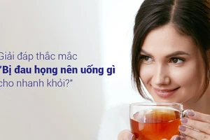 Bạn có biết bị đau họng nên uống gì để nhanh khỏi?