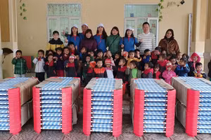 Công đoàn CQĐH PV GAS thực hiện “Cung đường an sinh mùa Xuân 2021”