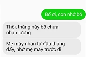  Cười "không nhặt được mồm" những tin nhắn "bá đạo"