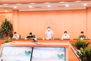 Quang cảnh cuộc họp.