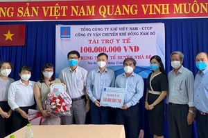 Công ty Vận chuyển Khí Đông Nam bộ thực hiện các chương trình an sinh xã hội mừng năm mới 2022