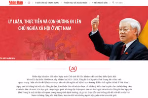 Báo Nhân Dân ra mắt trang thông tin đặc biệt về bài viết của Tổng Bí thư Nguyễn Phú Trọng