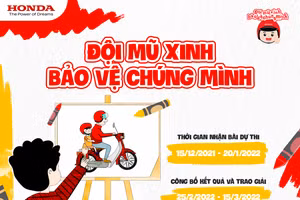 Phát động cuộc thi sáng tác tranh với chủ đề “Đội mũ xinh – Bảo vệ chúng mình” 