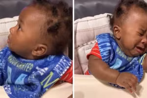 Clip: Con trai bểu cảm "cực căng" khi thấy bố cắt tóc 