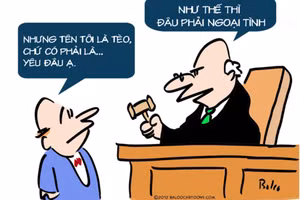 Truyện cười: Ngã ngửa chứng cứ vợ... ngoại tình