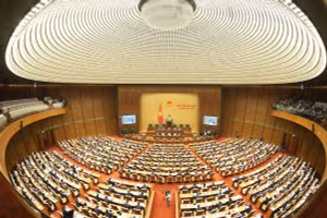 Quang cảnh một kỳ họp của Quốc hội. 