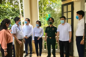 Đoàn công tác số 10 kiểm tra công tác chuẩn bị thi tại huyện Thanh Oai