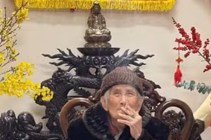 Nhan sắc đỉnh cao thời con gái của cụ bà 101 tuổi khiến dân mạng "phát sốt"