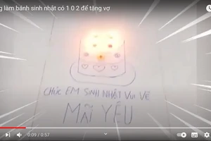 Clip: Chiếc bánh sinh nhật có 1-0-2 chỉ có trong mùa dịch