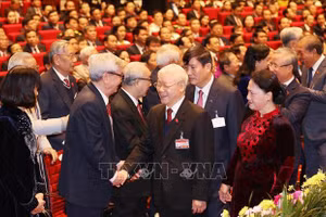 Lãnh đạo Đảng, Nhà nước dự khai mạc Đại hội XIII của Đảng