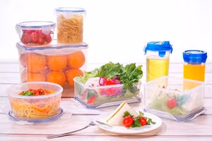 Cách rửa sạch hộp nhựa đựng thức ăn dính dầu mỡ và bám mùi