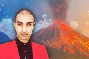 Nhà ngoại cảm người Anh Nicolas Aujula dự đoán rằng dịch bệnh Covid-19 sẽ còn hoành hành đến tận năm 2022. (Ảnh Mirror).