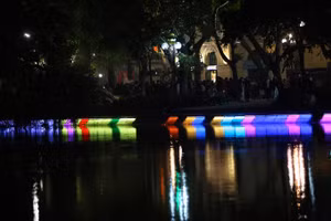 Chi hơn 100 tỷ đồng chiếu sáng Hồ Gươm