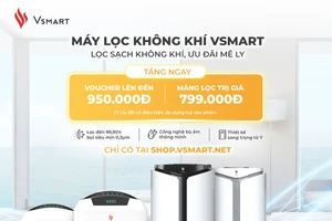 VinSmart bán máy lọc không khí và giải pháp nhà thông minh trên Vsmart online