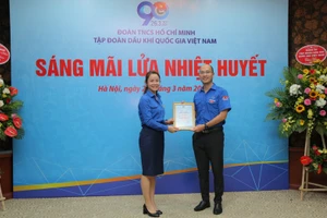 Đoàn Thanh niên PV GAS được tuyên dương và khen thưởng