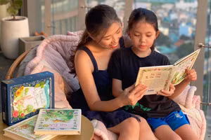 Tạo môi trường đọc cho trẻ mùa COVID-19