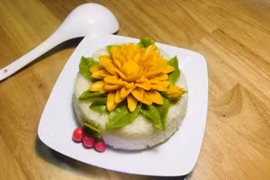 Phát sốt món xôi hoa đậu ngày Tết cổ truyền của bà mẹ đảm