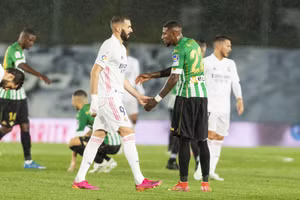 Real Madrid bị Real Betis cầm hòa. (Ảnh: Getty).