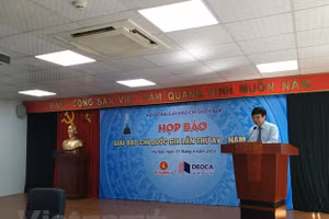 Nhà báo Hồ Quang Lợi, Phó Chủ tịch Thường trực Hội Nhà báo Việt Nam, Phó Chủ tịch thường trực Hội đồng Giải báo chí Quốc gia. (Ảnh: Minh Thu/Vietnam+).
