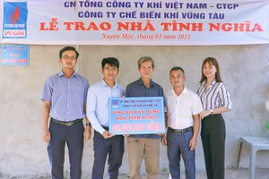 KVT trao tặng Nhà tình nghĩa tại huyện Xuyên Mộc, tỉnh Bà Rịa - Vũng Tàu