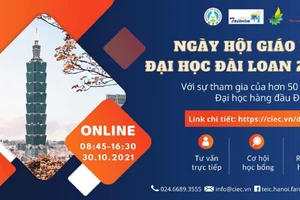 Ngày hội giáo dục đại học Đài Loan năm 2021